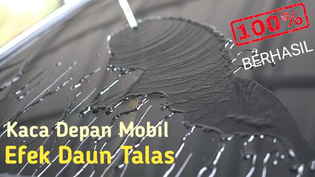 Bikin Kaca Mobil Seperti Daun Talas | Glass Polish | Poles Kaca Mobil