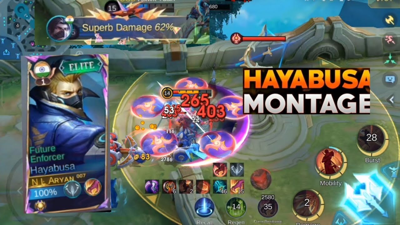 HAYABUSA || SOLO RANK GAMEPLAY || MLBB