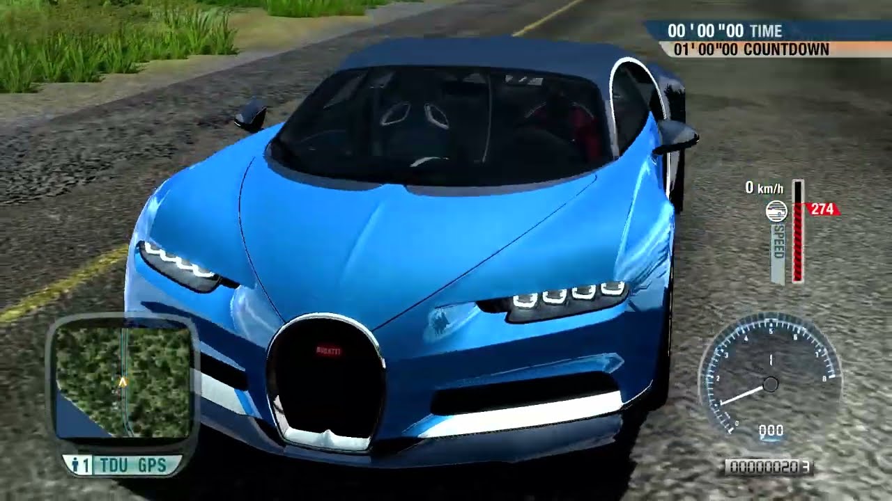 Test Drive Unlimited Platinum #31 - Dragster and Chiron | 70K in 30 Seconds Method