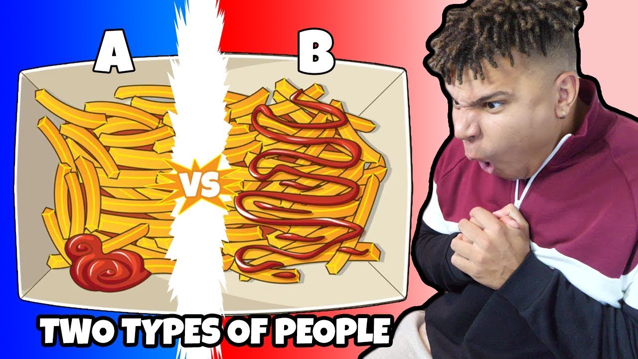 THERE ARE TWO TYPES OF PEOPLE in THIS WORLD