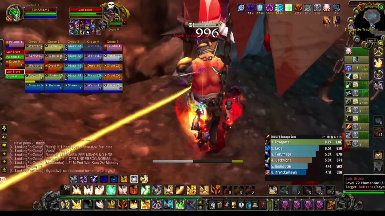 WORLD OF WARCRAFT TBC Annyversary - Gruul's Lair Pug