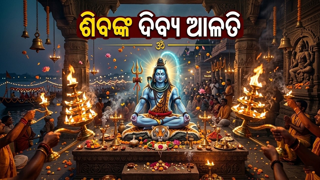 Divine Lord Shiva Aarti for Peace & Positivity | ଶୁଣନ୍ତୁ ଶିବଙ୍କର ଏହି ଜ୍ୟୋତିର୍ମୟ ଆଳତି