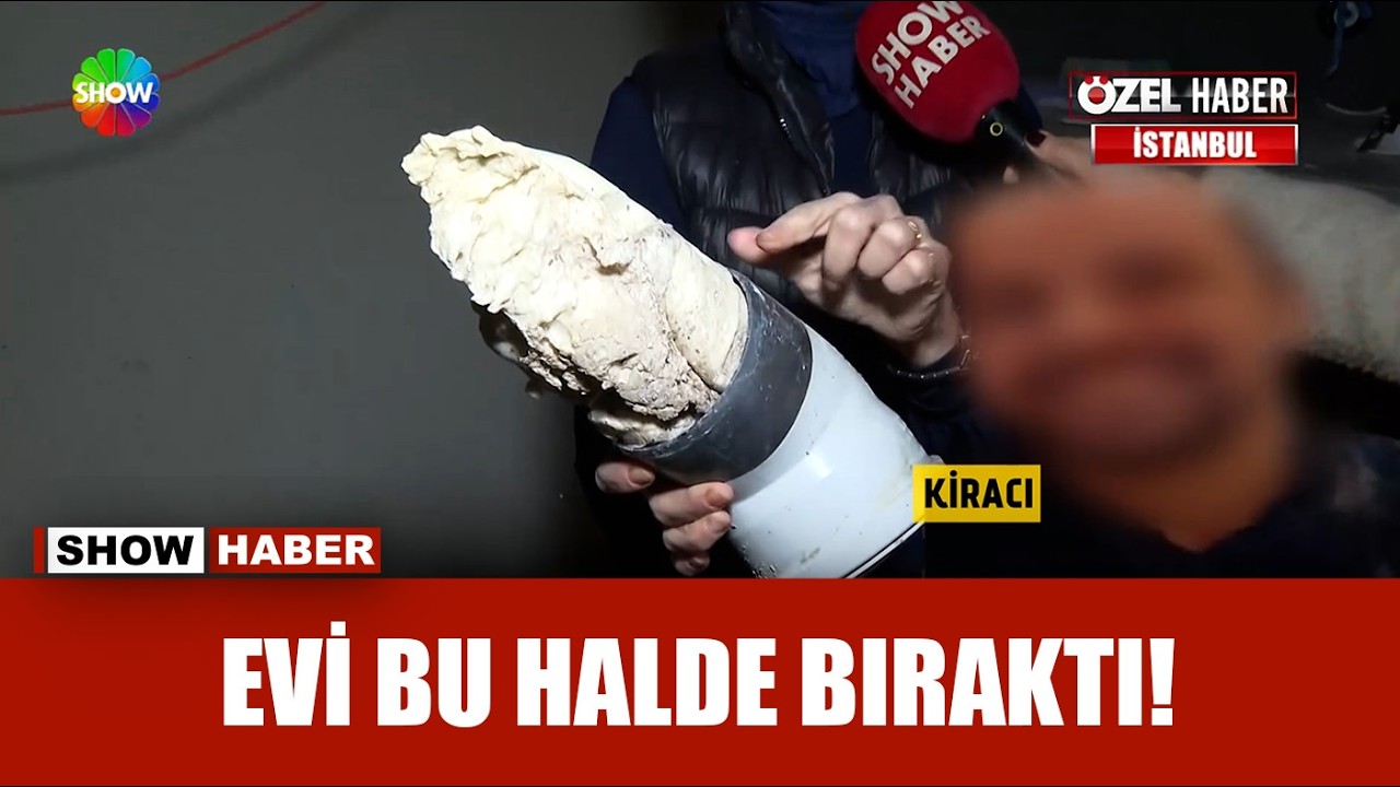Ev sahibini şaşkına çeviren manzara!