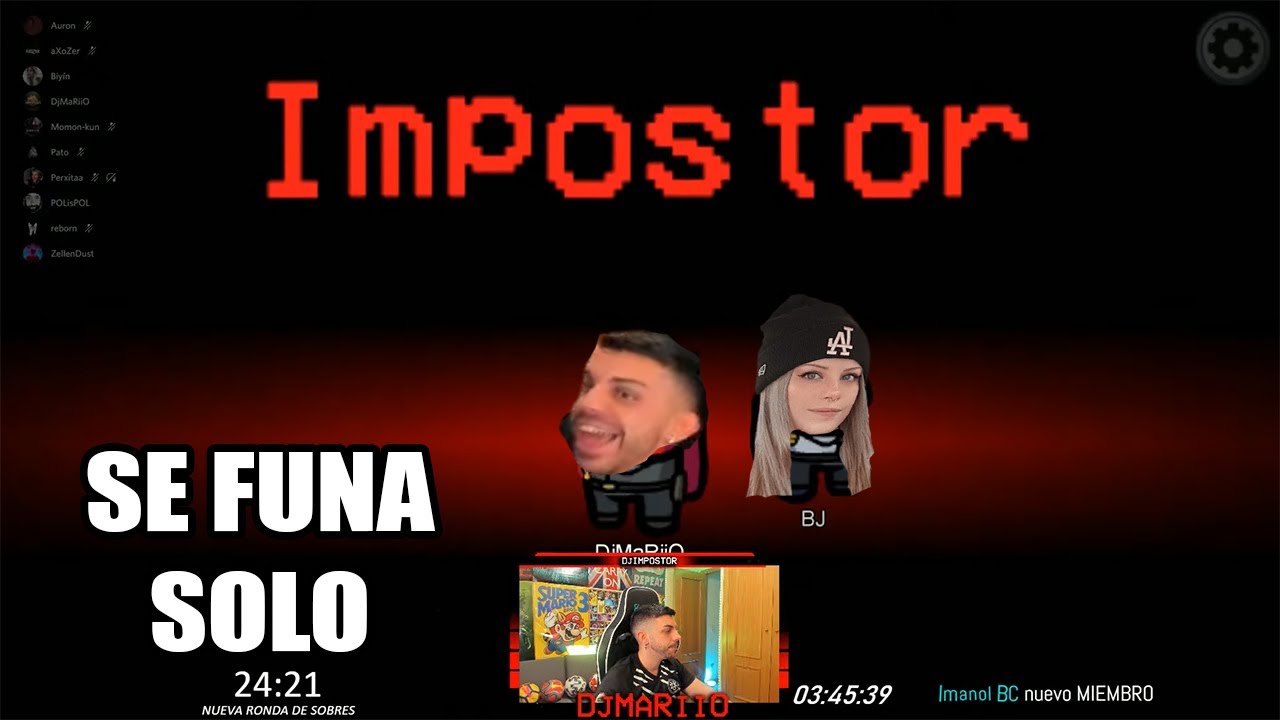 CUANDO DjMaRiiO Y BJEAN SON LOS IMPOSTORES