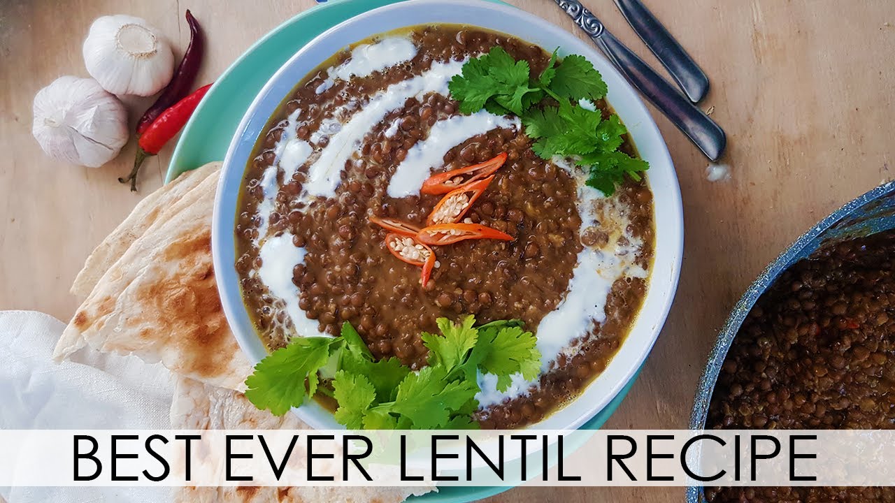 Vegan Lentil Recipe, Best ever Lentil Curry, Vegan and Gluten Free