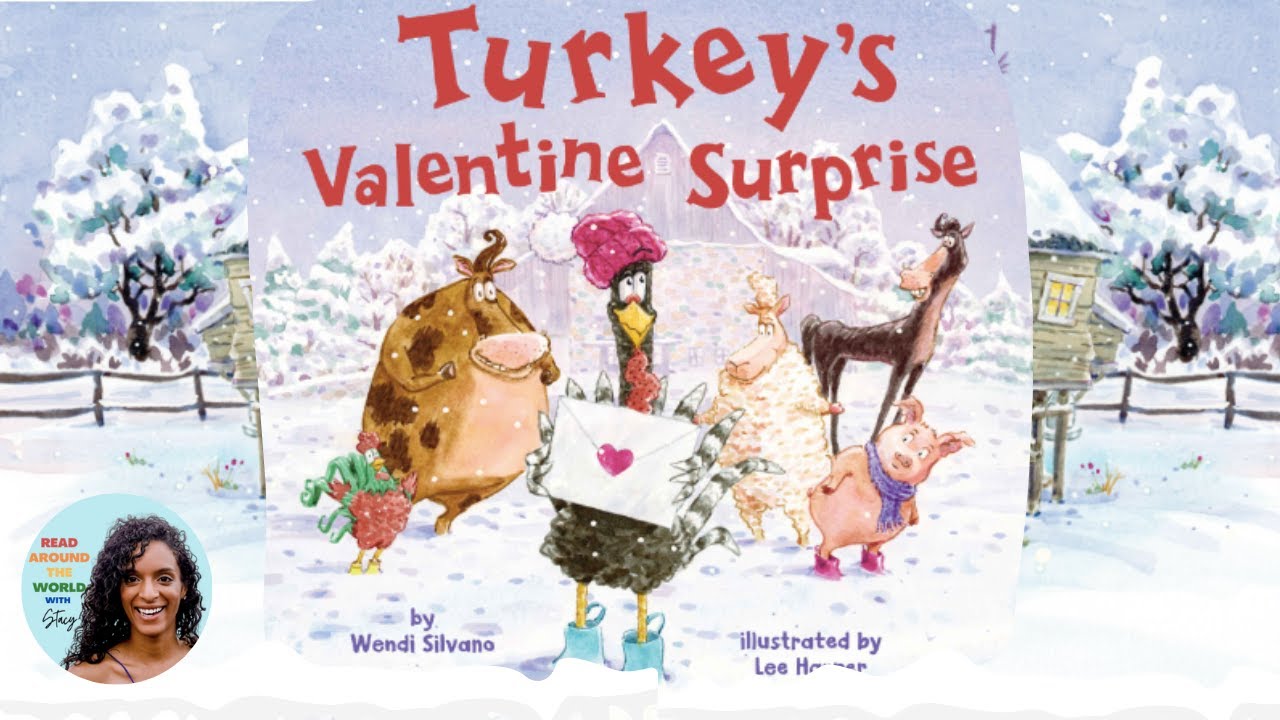 🦃 Turkey's Valentine Surprise Read Aloud Story for Kids- Valentine's Story