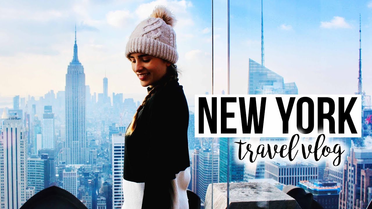 New York City 🗽🍕❤️TRAVEL VLOG (Christmas & Winter Time) ❄️🎄