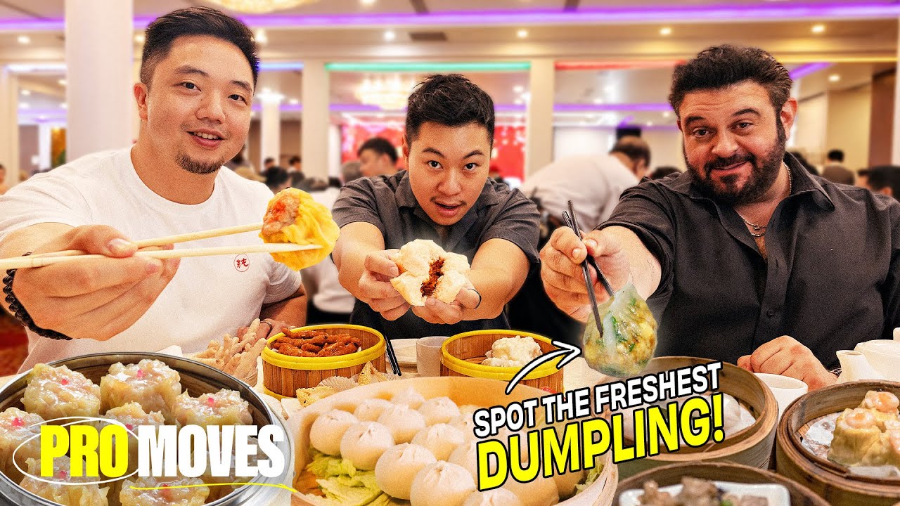 Adam Richman's ULTIMATE Dim Sum Guide with Lucas Sin and Eric Sze | Pro Moves