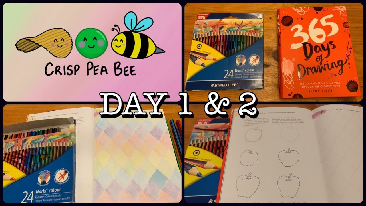 365 Days of Drawing | Day 1 & 2