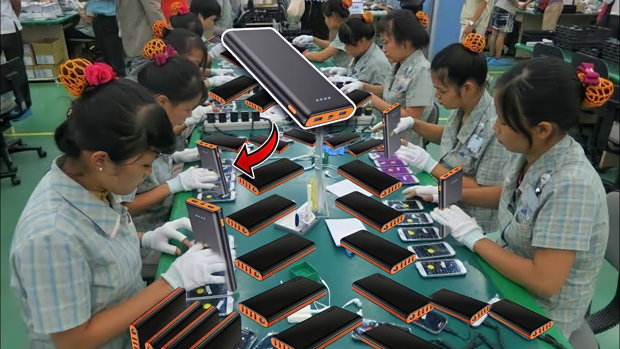How Power-Bank Are Made In Factory | Power Bank Manufacturing Process | Power Bank Factory Tour |