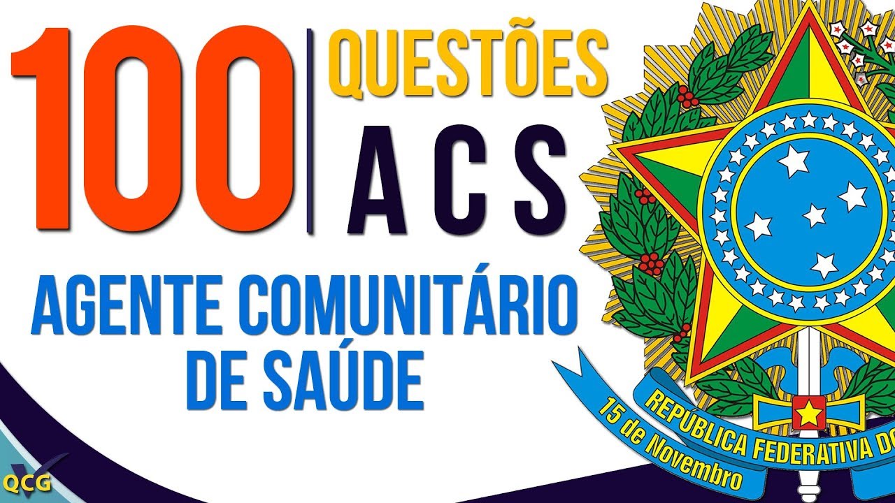 Simulado Agente Comunitário de Saúde ACS - 100 Questões