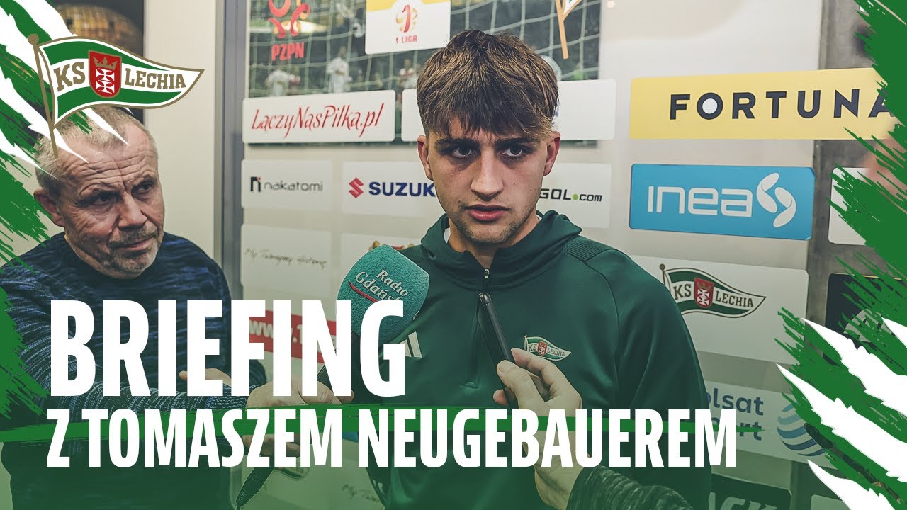 BRIEFING | Tomasz Neugebauer: mamy młody skład i to nam pomaga