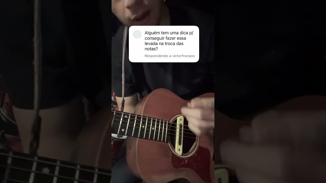 Dica para fazer a levada na troca das cordas #violao #auladeviolao #auladeviolaogospel