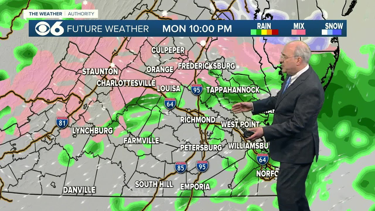 Mike's Sunday Evening Weather