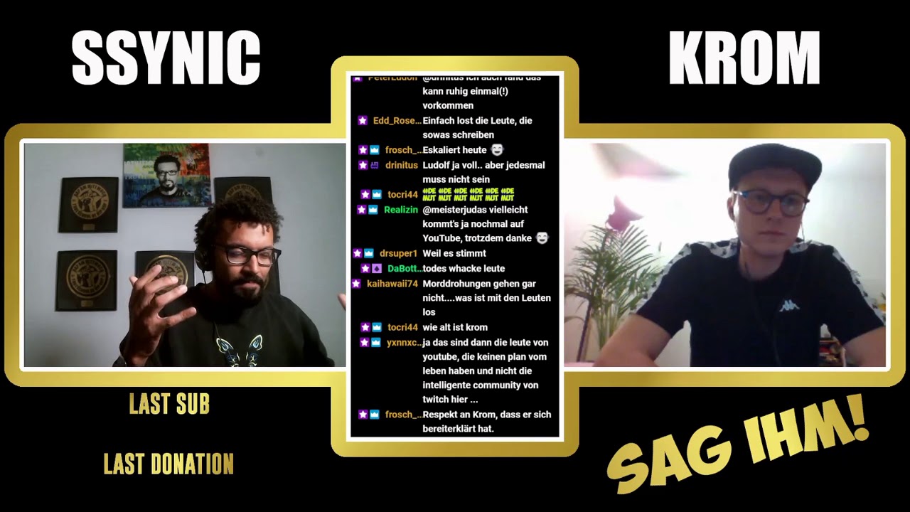 SAG IHM! SSYNIC & KROM über das TTT- Finale