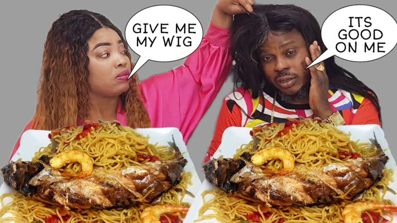 WOMAN TO WOMAN CHALLENGE *GONE WRONG* DELICIOUS SPAGHETTI WITH SMOKED FISH | AFRICAN FOOD CHALLENGE