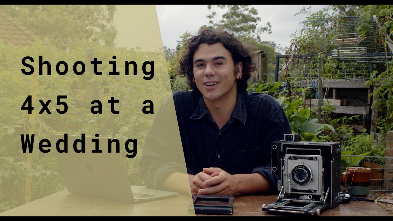 Shooting a Wedding on a Speed Graphic