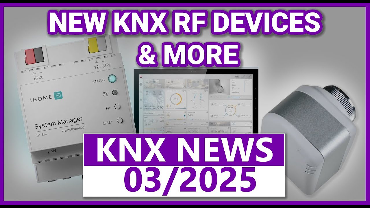 New 1 Home Server, KNX-RF devices, and more - KNX-News