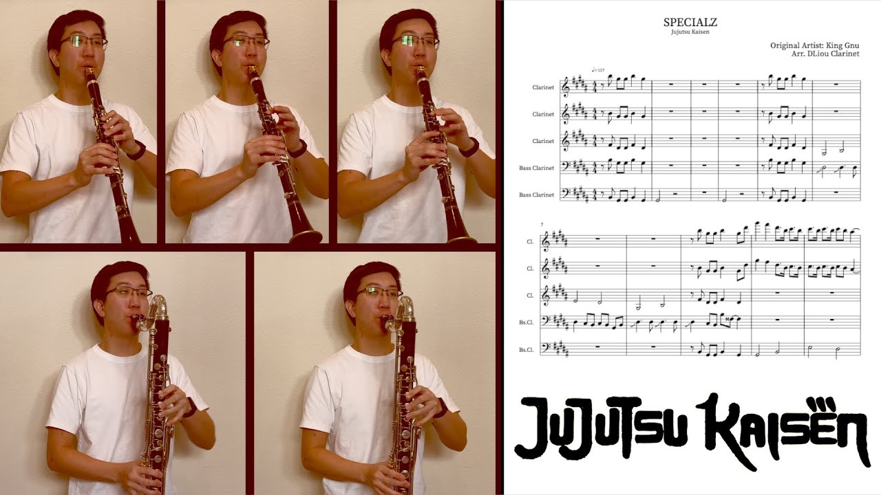 SPECIALZ - Jujutsu Kaisen [Clarinet Cover]
