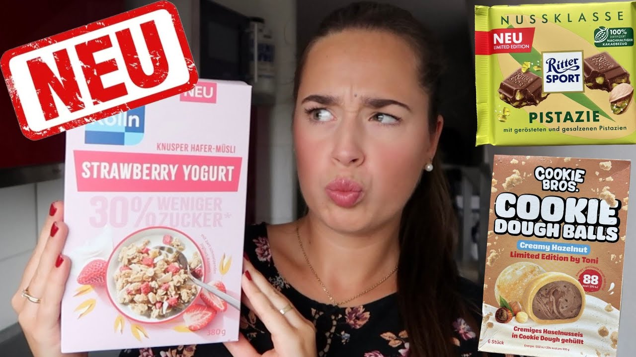 Ich teste NEUE Produkte aus dem Supermarkt 🤩 