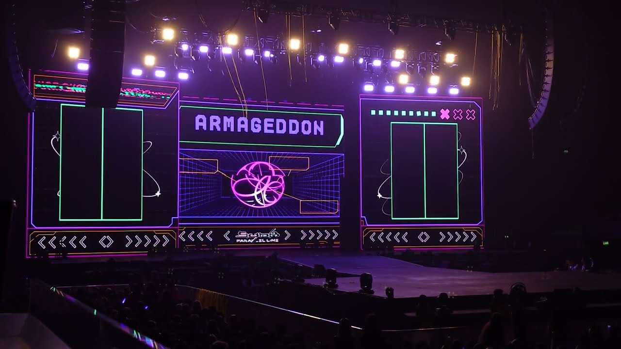 250302 Aespa dance challenge - Live at OVO Wembley Arena, London