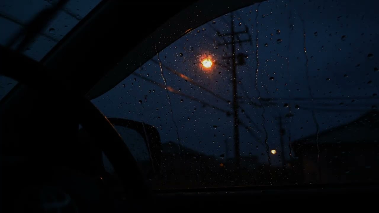 Heavy Rain Sounds to Stop Overthinking - Calm Car Ambience for Deep Sleep & Anxiety Relief