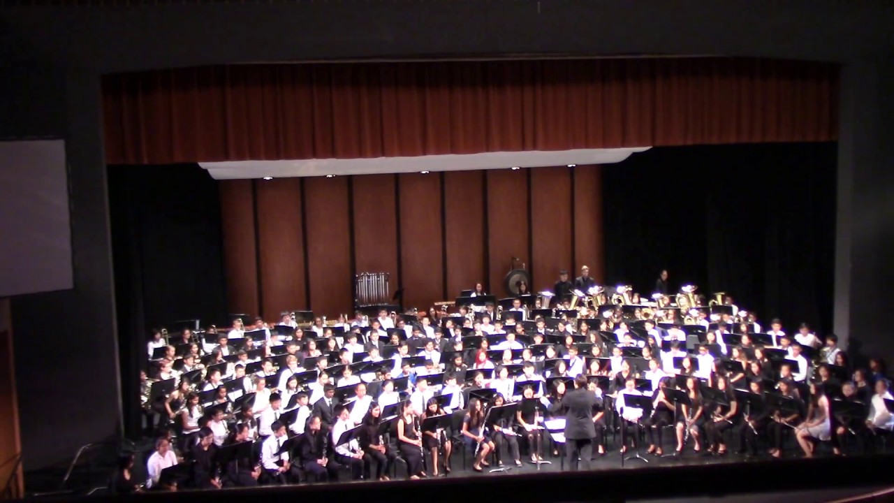 Fremont Summer Music Concert 2017 - Summer Advanced Band - English Folk Song Suite