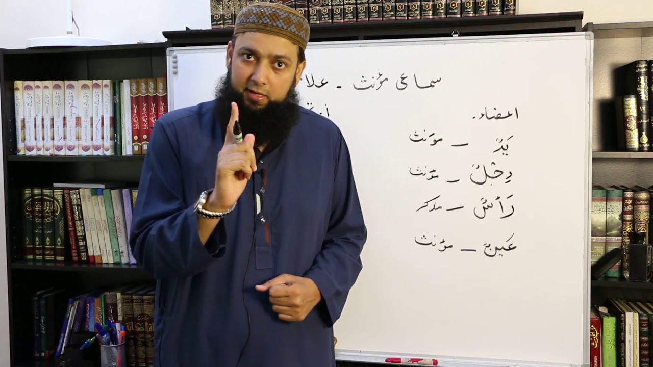 Quranic Arabic Learning Lesson 7 (سماعى مؤنث, علامتى مؤنث)