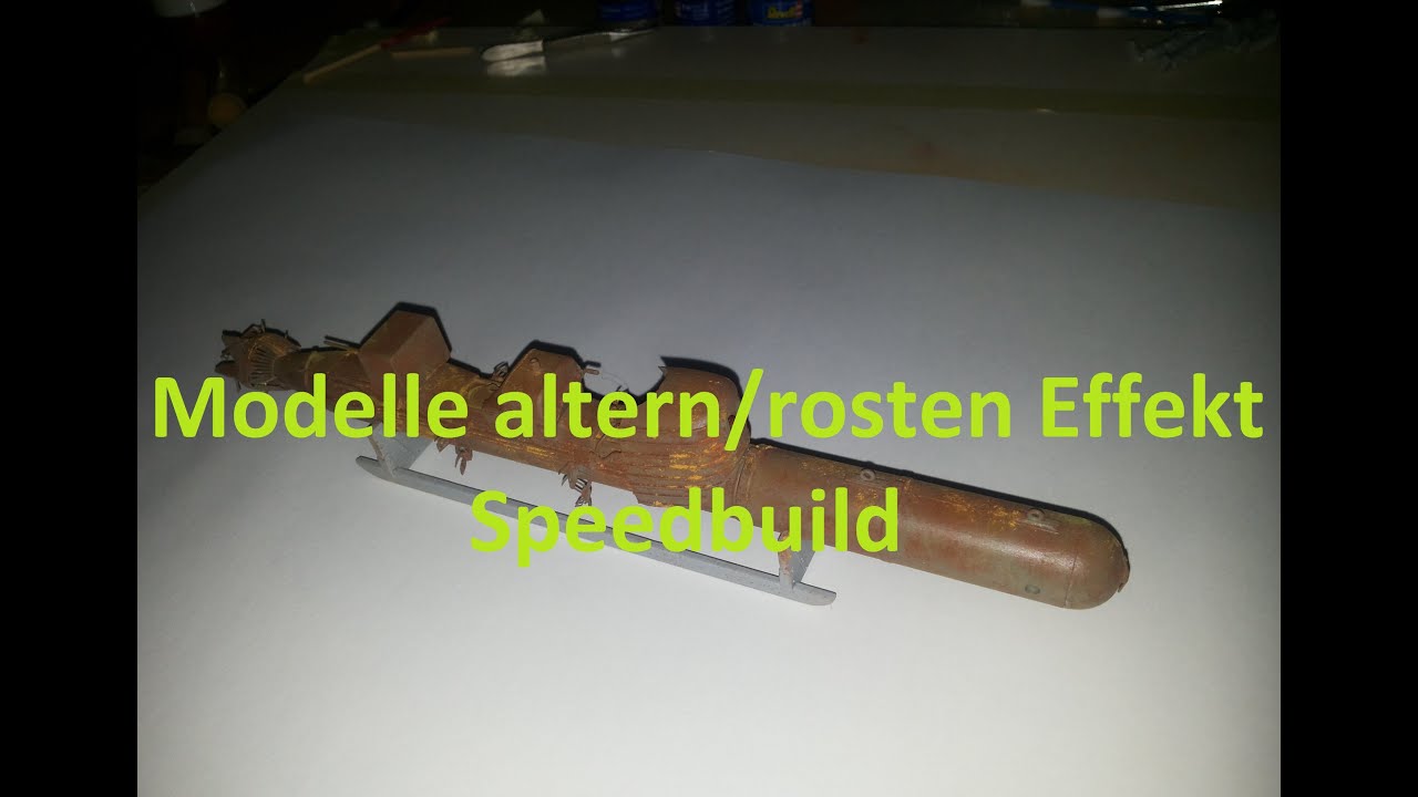 Modelle altern/rosten Effekt |Speedbuild-Tutorial (ITALERI: S.L.C 200 