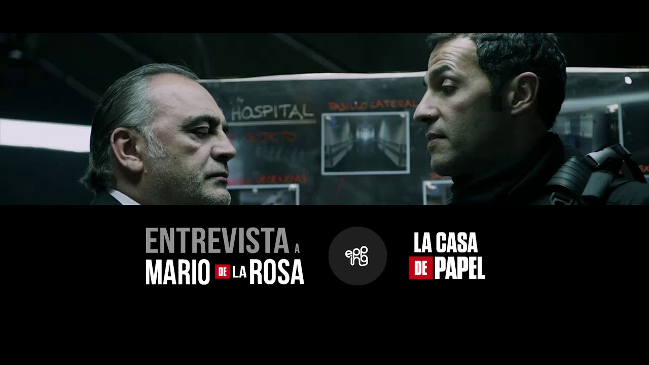 Mario de la Rosa (de La Casa de Papel) - Entrevista