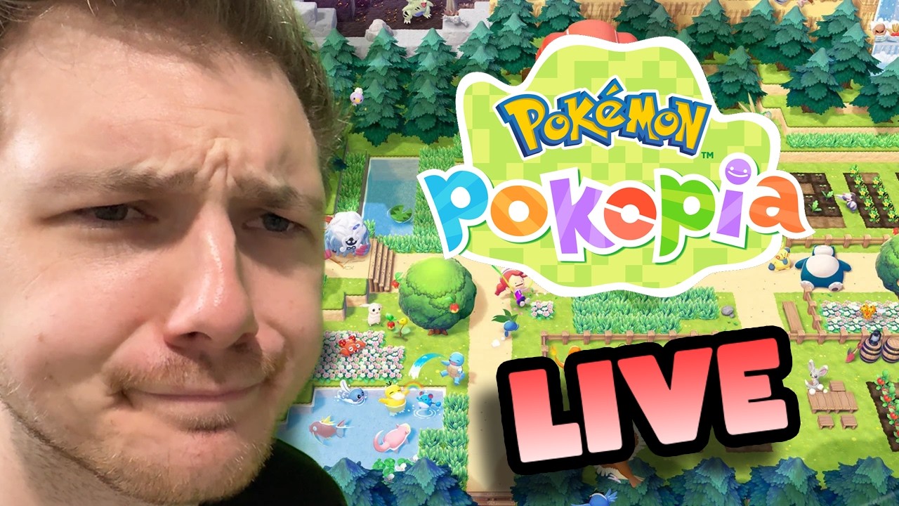 POKOPIA!!! Hopefully the stream doesn't crash....again
