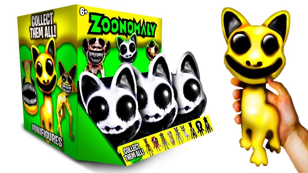 CAJA MISTERIOSA de ZOONOMALY! SMILE CAT NUEVAS Minifiguras y DIY