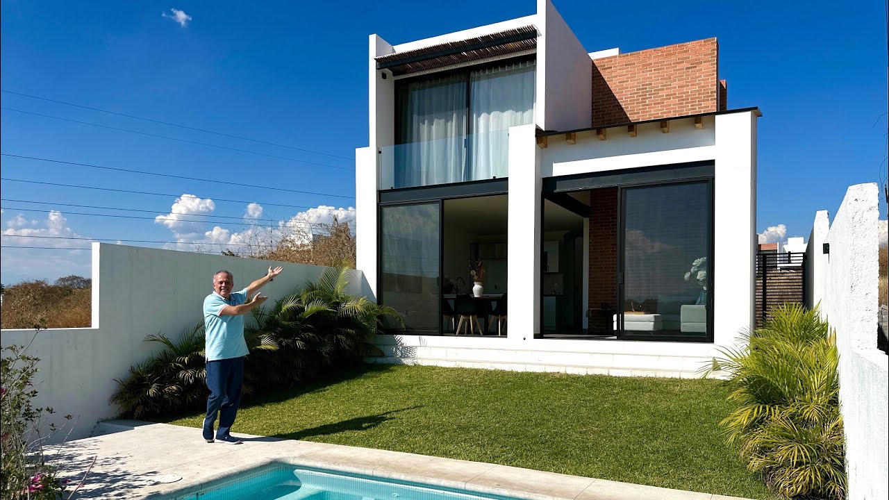 🏡La CASA con la mejor vista en Morelos😱 jardin y ALBERCA  privadas a 25 minutos de Cuernavaca.‼️