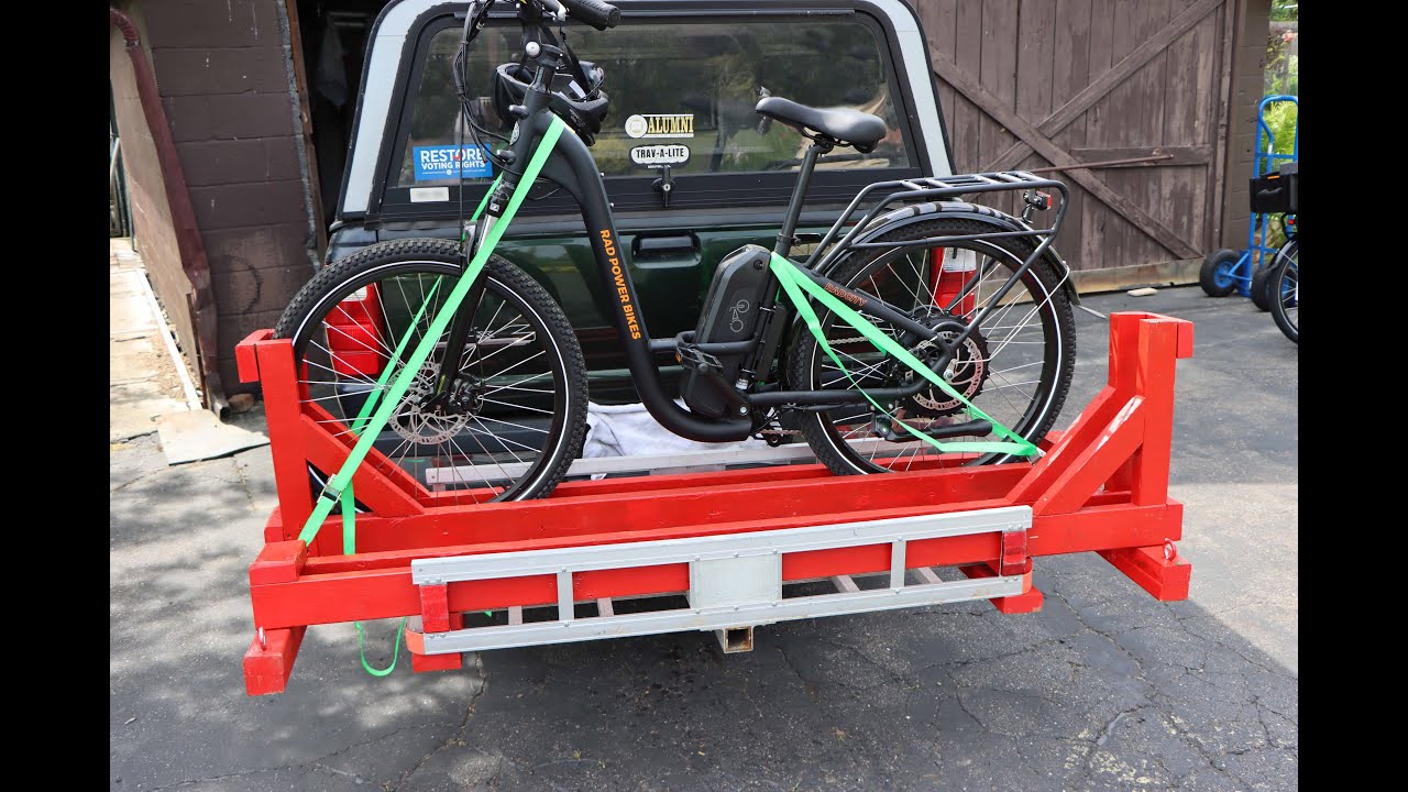 Build Ebike Carrier for a Few Dollars