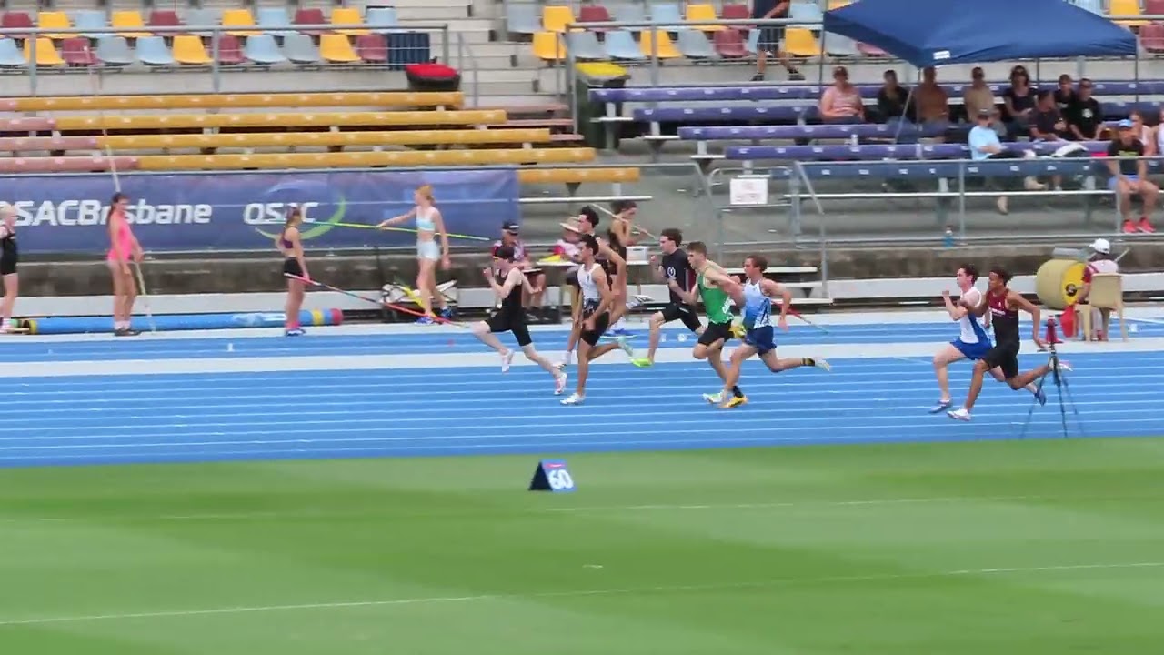 100m U17 Men Final, 2024 QLD Athletics Championships, QSAC 14/03/2026 