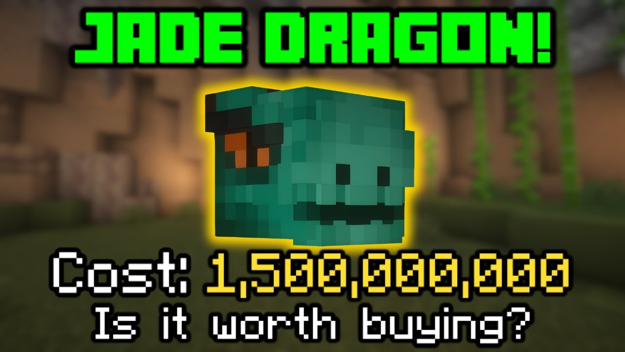 Стоит ли покупать питомца &laquo;Нефритовый дракон&raquo;? | Гид по Hypixel Skyblock