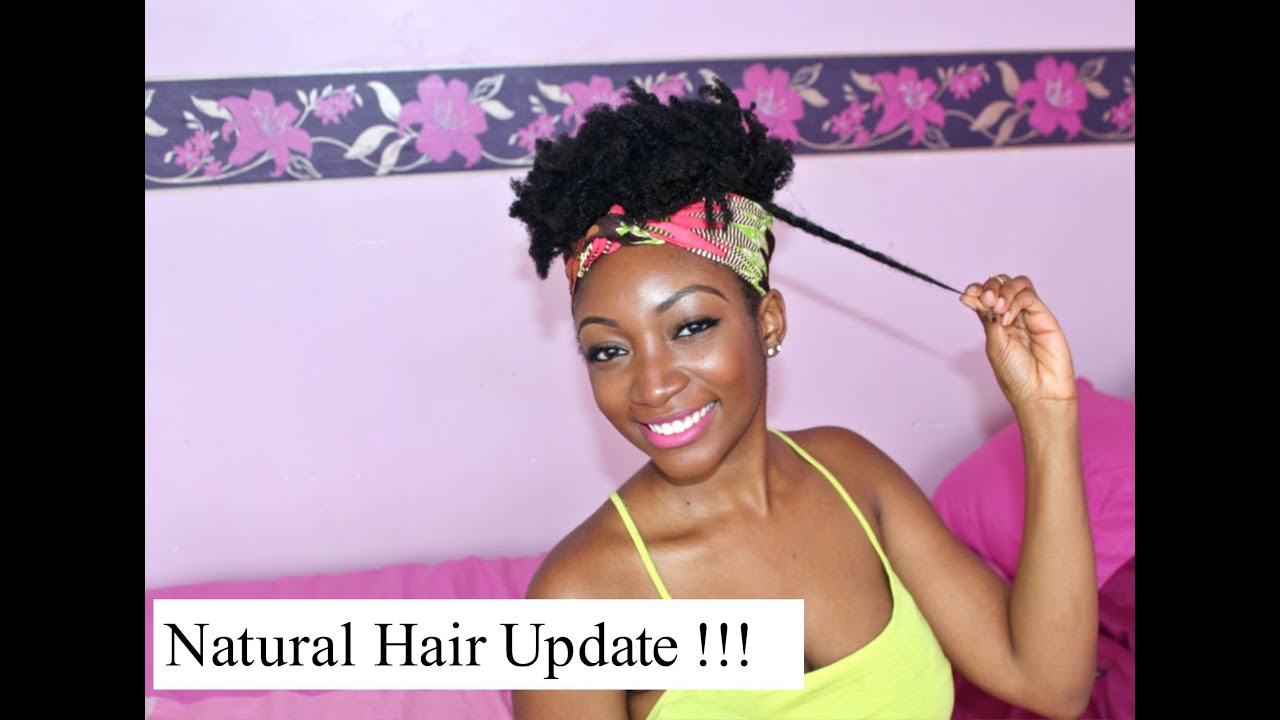 Natural Hair Update : Routine, Length Check, Struggles & Bloopers