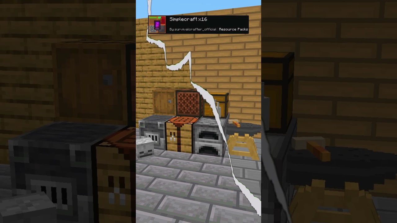 Minecraft Best Texture Packs #minecraft #shorts