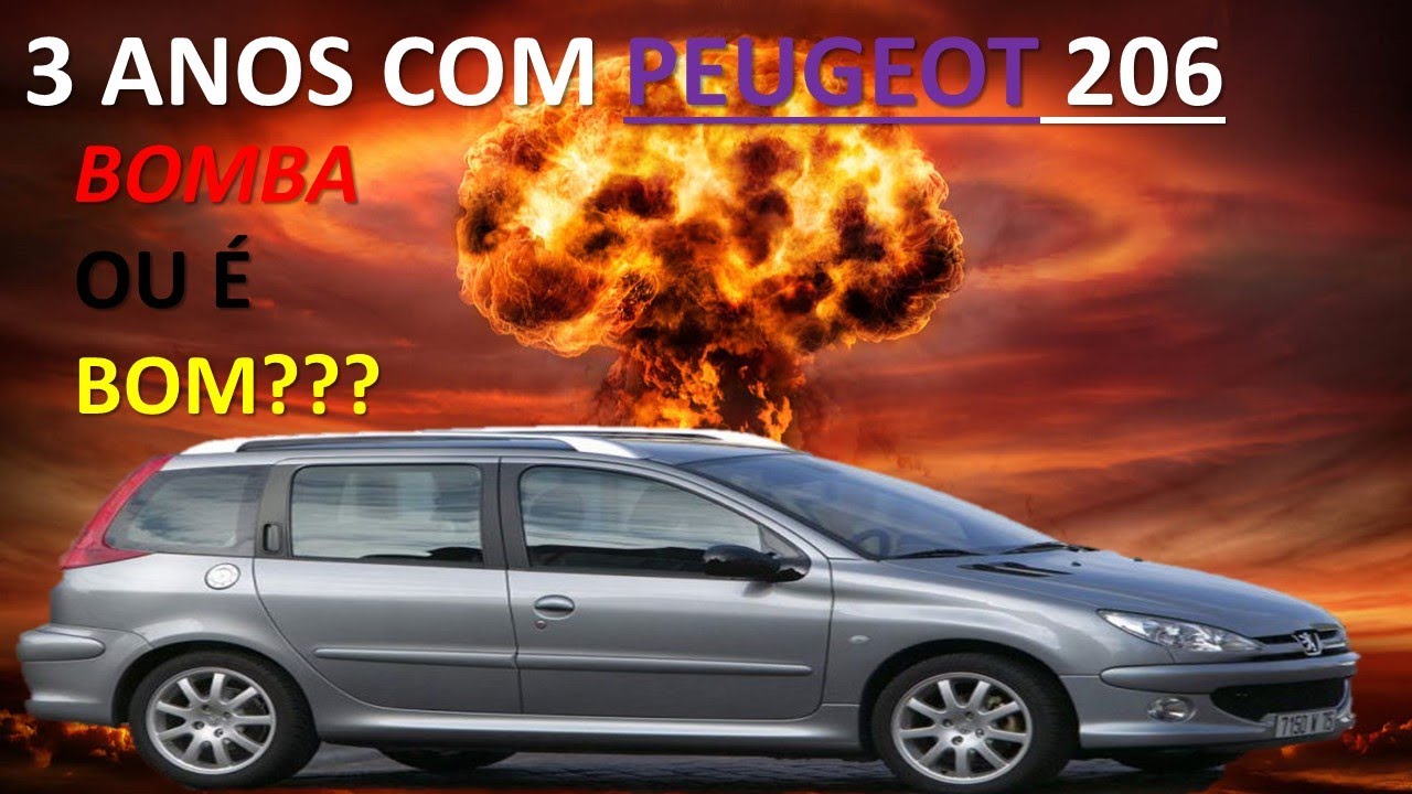 PEUGEOT 206- 5 Anos com o carro