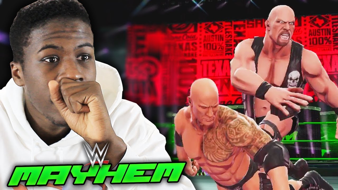 STONE COLD STEVE AUSTIN IS A MONSTER!! | WWE Mayhem #2
