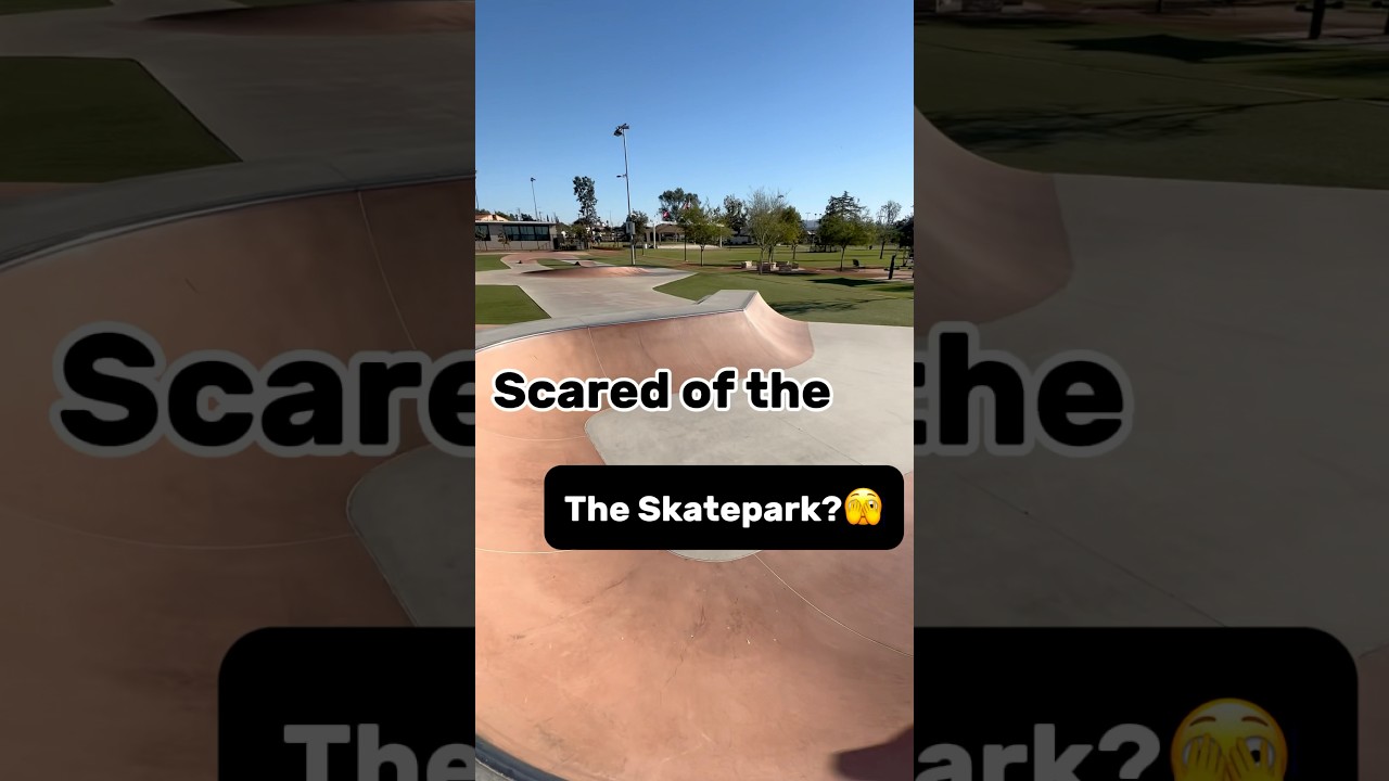 Scared to go to the skatepark for the first time? #skateboarding #skatebord #sk8 #skate #beginner