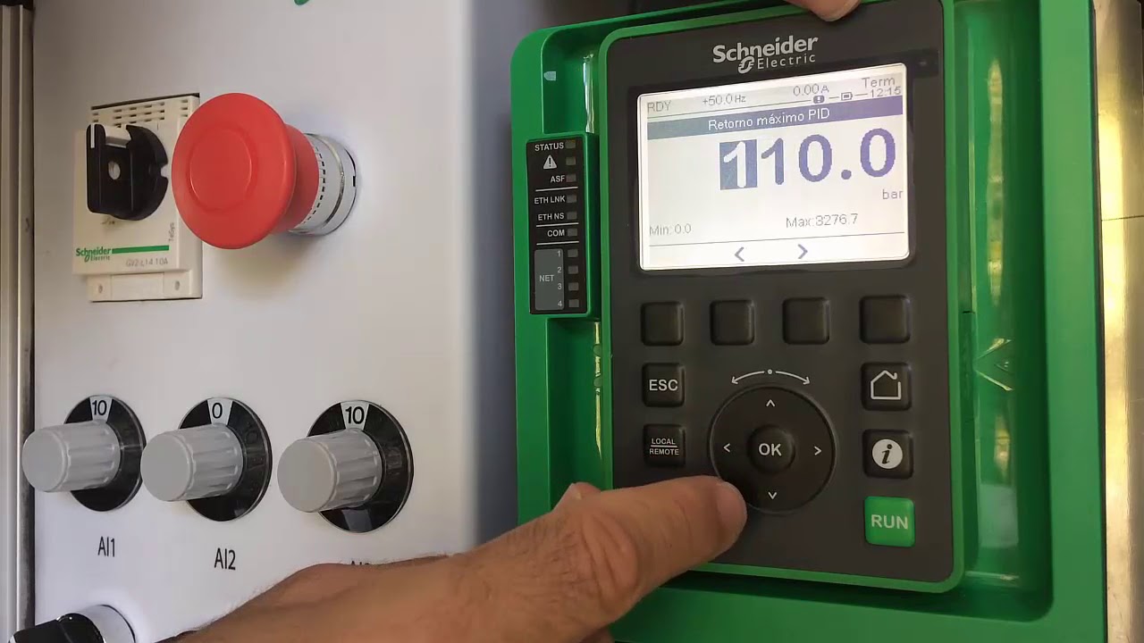 Configuración de un ATVProcess para aplicación PID - Schneider Electric