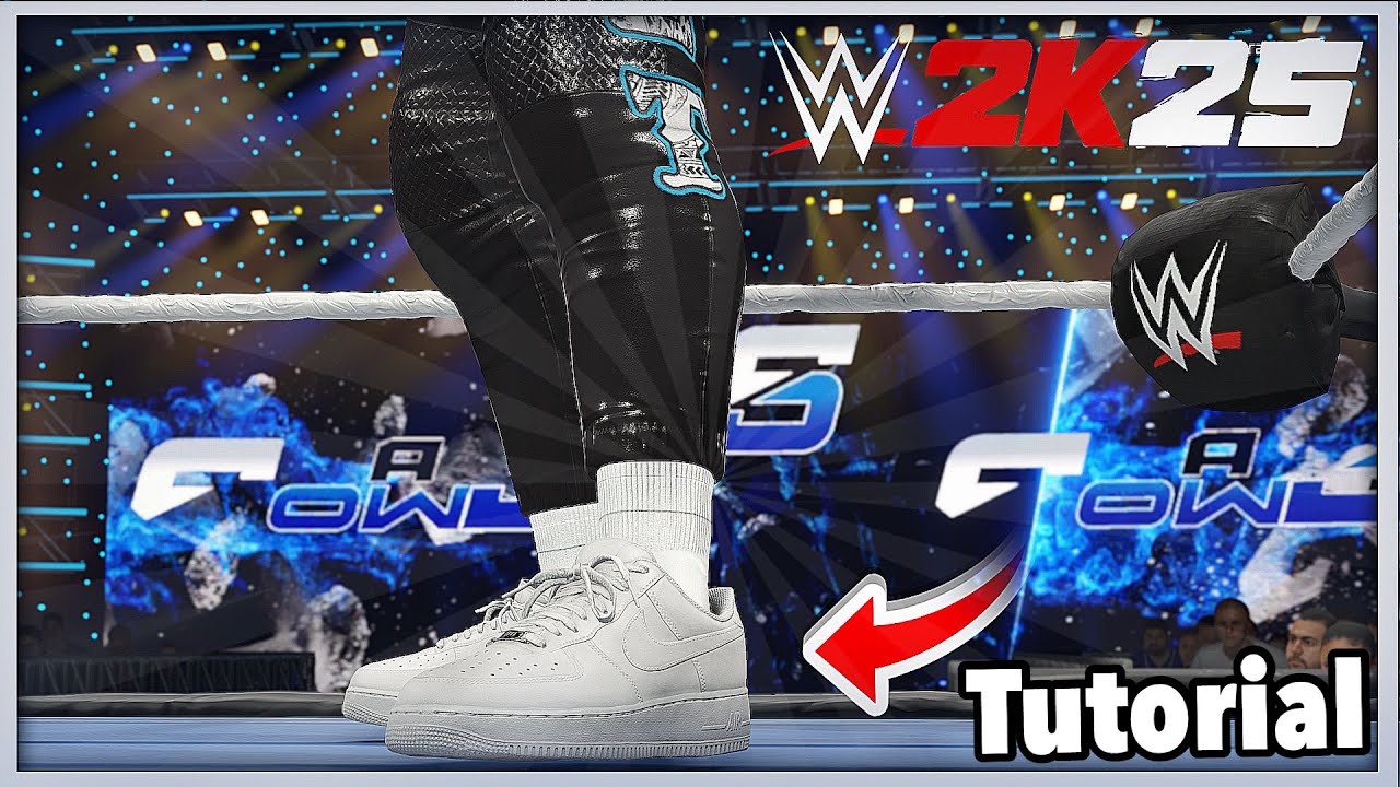 WWE 2K25 : How To Get Jey USOs Nike Air Force One&rsquo;s Tutorial Next Gen Only 