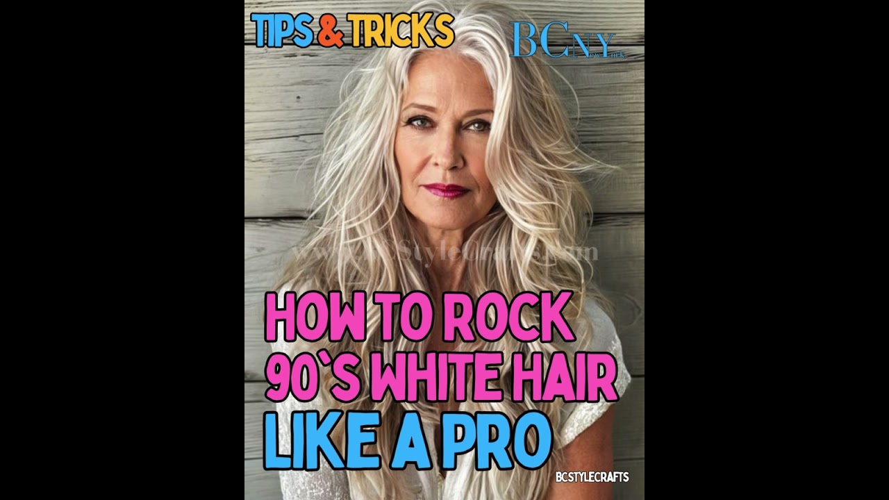 How to Rock 90s White Hair Like a Pro