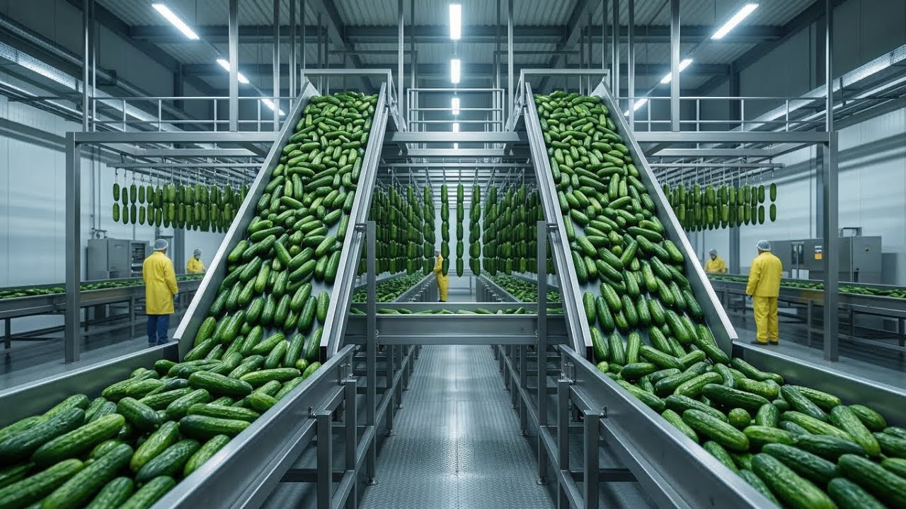 You Won’t Believe How Pickles Are Made Inside This Factory
