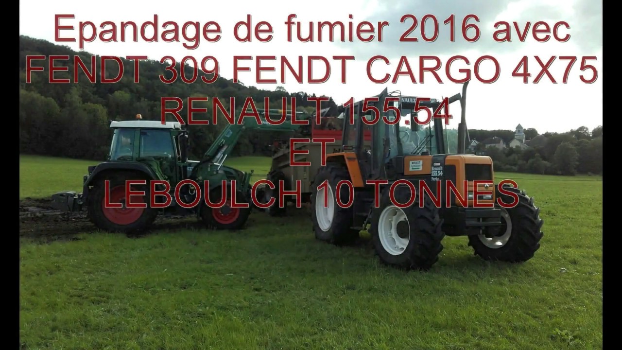 Epandage de fumier 2016