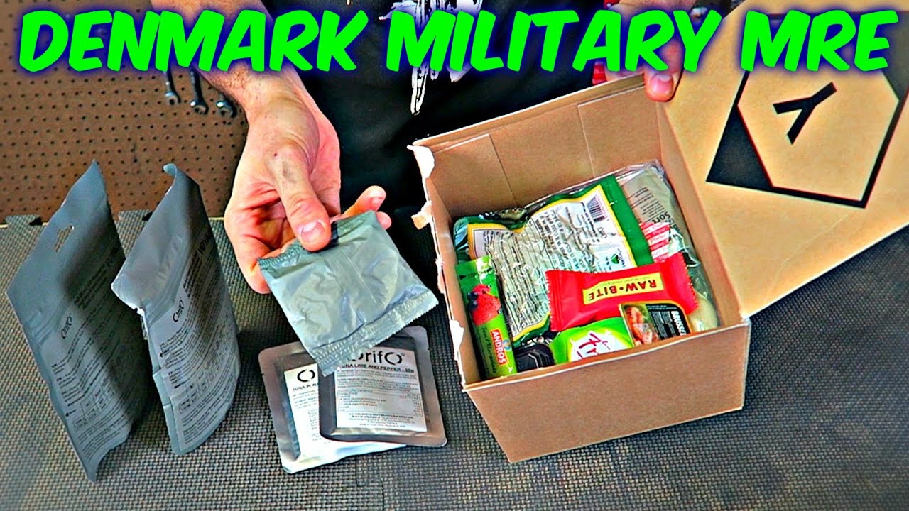 Tasting Denmark Military MRE (24 hour Ration Pack)