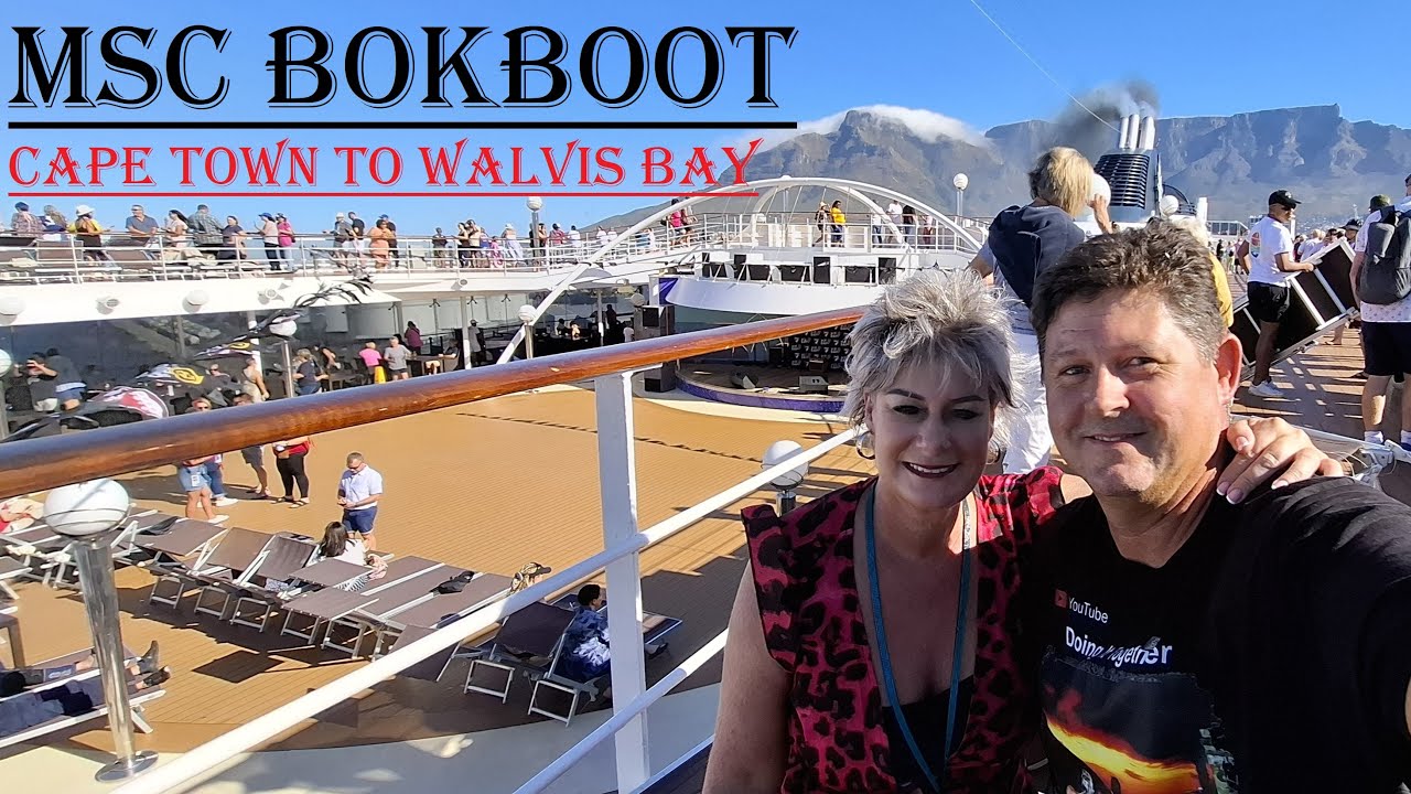 MSC Bokboot. Круиз для вас? Из Кейптауна в Уолфиш-Бей.