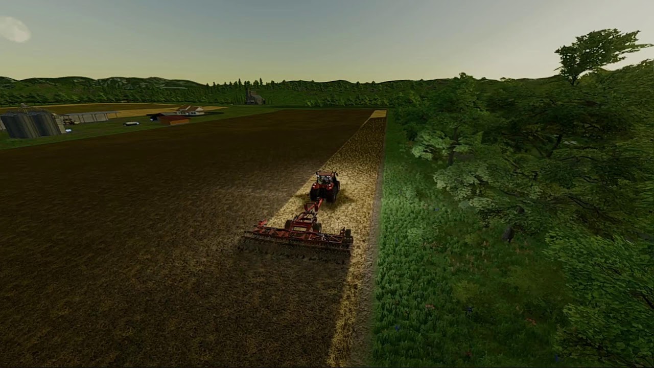 FS22 MEGA GRAIN FARM BUILD Project - Harvesting #fs22 #farming #gaming #harvest