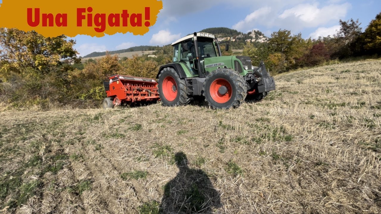 Provo la Semina su SODO in Montagna! Fendt 180 e Semeato TDNG 300 ESEED